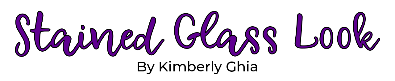 A black background with purple writing on it.