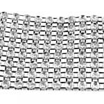 A close up of a chain mail pattern