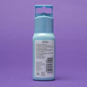 A light blue Gallery Glass Paint Most Popular Kit against a purple background displaying its label with product information and barcode.