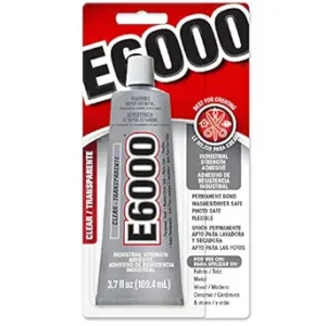E6000 230010 Craft Adhesive, 3.7 Fluid Ounces, clear